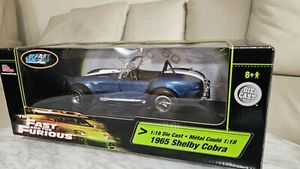 1965 Shelby cobra Fast And Furious 1:18 VHTF - Picture 1 of 7