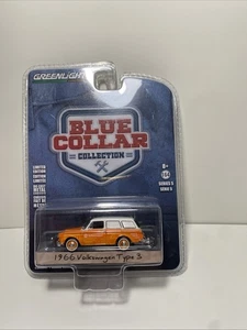 1966 Volkswagen Type 3 Panel Van 1:64 Model - Blue Collar Series 5 - 35120C (8B) - Picture 1 of 5