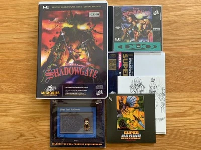 Beyond Shadowgate USA Boxset w/bonus items! PC Engine Works Turbo Duo TurboGrafx - Image 1 of 4