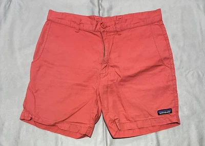 Pantalones Cortos Patagonia Para Hombres 30 Rojo Algodón Orgánico Cáñamo Chino Informal Verano STY57756 Foto 1 de 4
