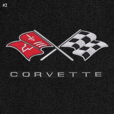 Lloyd Mats Ultimat C3 Corvette Double Logo Front Floor Mats (1968-1982)   Foto 1 de 4