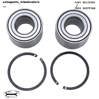 2x Cojinete de nudillo de rueda delantera y clip para Honda TRX420 Rancher 420 2014-2024 Foto 1 de 4