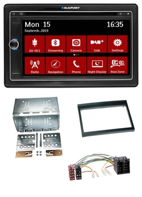 Blaupunkt Bluetooth DAB 2DIN USB DVD MP3 Autoradio für Porsche Boxster 1996-2004 - Bild 1 von 4
