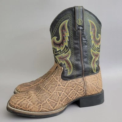 Bota para hombre Tony Lama Galan punta cuadrada talla 10 EE  Foto 1 de 4