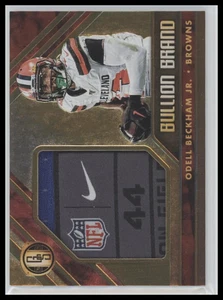 Parche marca Odell Beckham Jr. 2020 #BBT3 Panini Gold Standard #/5 - Imagen 1 de 2