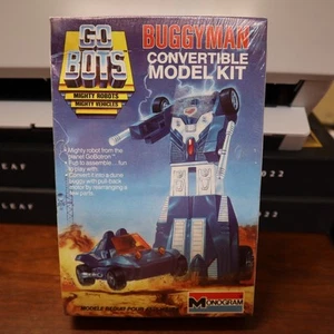 Rare Vintage GO Bots BUGGYMAN Model Kit 1984 Monogram 6067 Sealed NIB - Picture 1 of 3