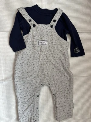 Vintage Y2K Health Tex Infant Outfit. Cars Overalls Trucks Health-Tex. 24 Months - Image 1 of 4