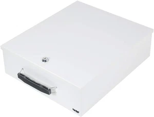 HMF Abschließbare XL Dokumentenkassette für Ordner DIN A4 / B4 Dokumentenbox - Bild 1 von 8