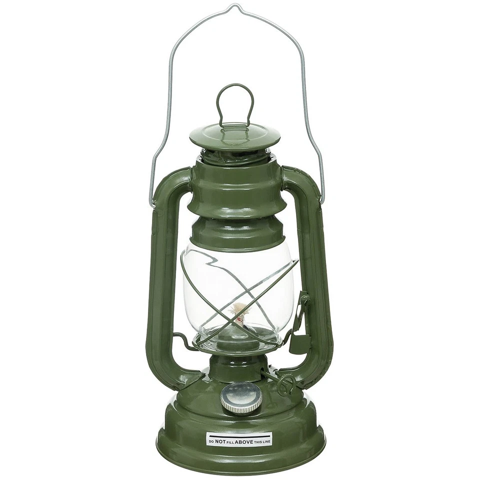 MFH Tempesta Lanterna Lampada a Petrolio Olio Campeggio Outdoor Garten Laterna