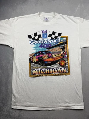 Camiseta De Colección 1994 NASCAR Goodwrench 400 Michigan Speedway Racing Para Hombre XL Foto 1 de 4