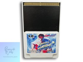 CAPCOM PCE Street Fighter II Video Game Cartridge