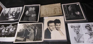 antikes Vintage Hollywood Broadway 8x10 Foto Konvolut 8 Fotos Schauspieler Schauspielerin - Bild 1 von 19