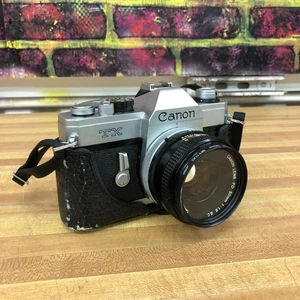 Canon TX 35mm SLR Film Camera with  Lens *Working Tested* - Picture 1 of 11