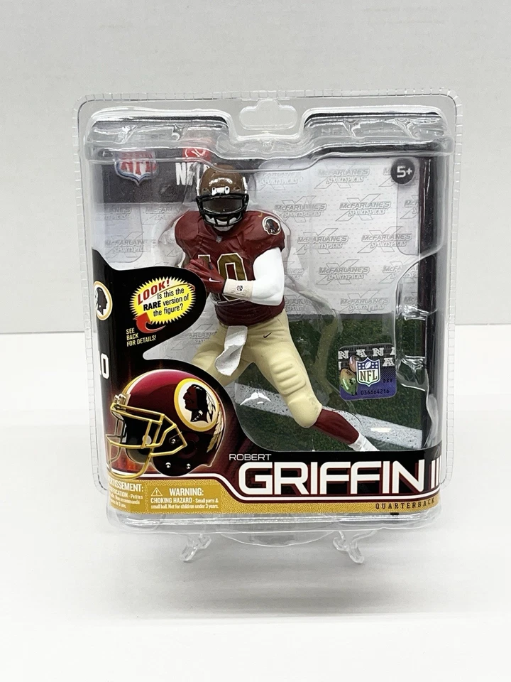 McFarlane Toys Series 31 NFL Robert Griffin III Action Figure Rg3 Redskins QB