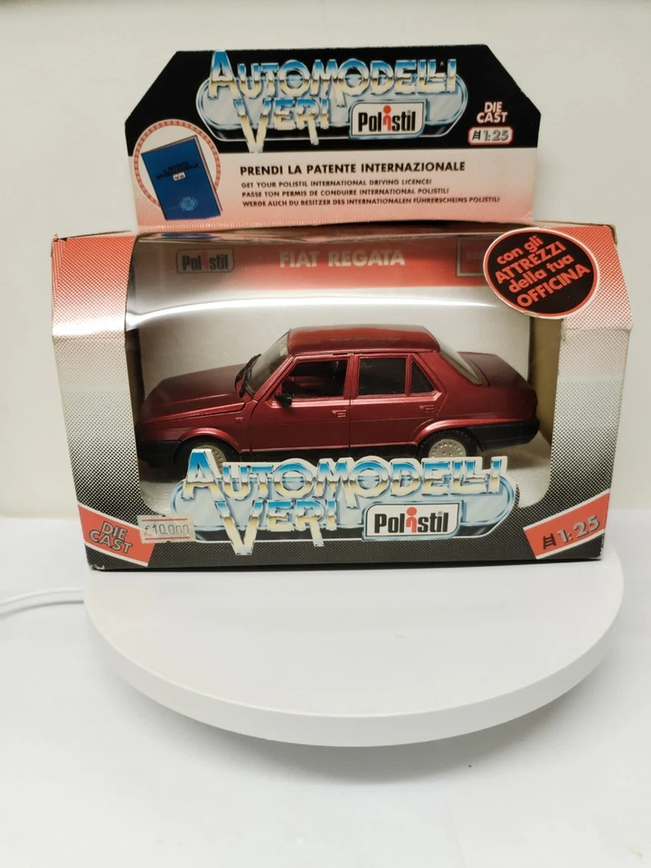 Polistil Fiat Regata Livrea Rosso Metallizzato Art. S201  Scala 1/25  - Immagine 1 di 4