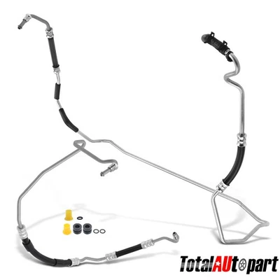 2x Power Steering Pressure & Return Line Hose Assy for Jeep Wrangler 2012-2017 - Image 1 of 4