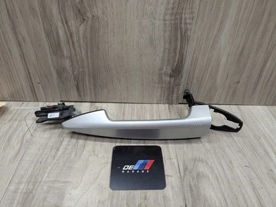 Manija de la puerta del conductor delantera trasera izquierda plateada OEM BMW F15 F16 F85 X5 COMFORT ACCESS Foto 1 de 4
