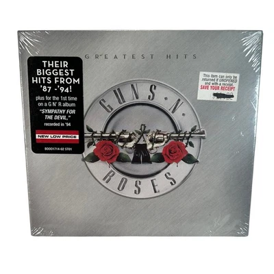 Guns N Roses Greatest Hits CD Album Their Biggest Hits From 87 94 Sealed New - Imagem 1 de 4
