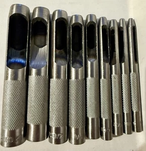 Pittsburgh 9 PC Set di Punzoni Cavi Strumenti di Precisione Facile da Impugnare #P3838 - Foto 1 di 6