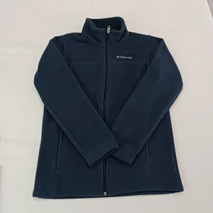 Columbia XB1107 Unisex Youth Granite Mountain Fleece Blue Jacket Size L (14/16) - Picture 1 of 20