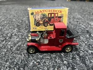 MATCHBOX MODELS OF YESTERYEAR Y11 1912 PACKARD LANDAULET MINT WITH ORIGINAL BOX. - Picture 1 of 2