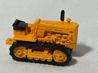 Tractor de orugas industrial ERTL John Deere 430, naranja, 1/64 Foto 1 de 2