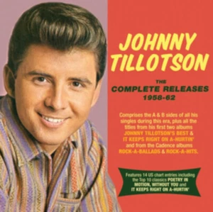 Johnny Tillotson Complete Releases 1958-62 2 CD NEW - Picture 1 of 1