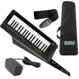 Korg RK-100S 2 BK Black Keytar Synthesizer Shoulder Keyboard 37-Key New - Picture 1 of 11