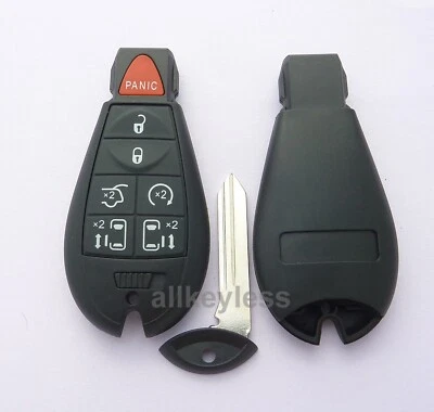 Reacondicionado OEM CHRYSLER llave inteligente FOBIK sin llave GO remoto llavero transmisor IYZ-C01C Foto 1 de 4