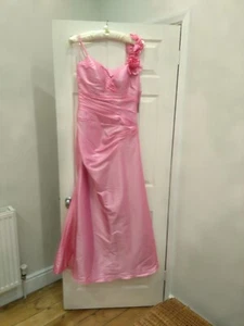 FUCHSIA PINK DRESS BY VEROMIA SIZE 14 RETAIL £225 BNWT BRIDESMAID DRESS - Picture 1 of 7