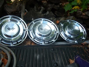 (3) 1960 Chevrolet Wheel Covers - Picture 1 of 4