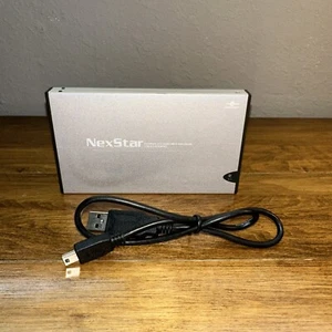 60 GB 2.5" Nexstar External Hard Drive Enclosure Mini USB 2.0 with USB Cable - Picture 1 of 5