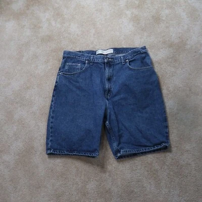 Vintage Arizona Relaxed Fit Denim Shorts Men's 40 Blue Denim - Image 1 of 4