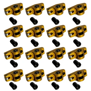 Aluminum Roller Rockers Arms Kit 1.5 Ratio 3/8" For Small Block Chevy Gen I 350 - Picture 1 of 7