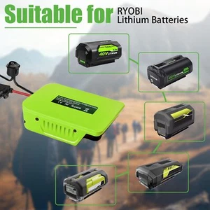 Ryobi 40V Akku Adapter mit Sicherung & Schalter für Power Wheels Akku Upgrade - Bild 1 von 8