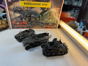 1/35 MODEL - 3--WWII GERMAN MILITARY VEHICLES-BUILT-L👀K💥 WM220 - Picture 1 of 20