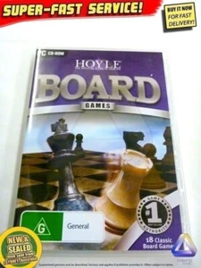 NEW Hoyle 18 board games for PC BONUS $29 GAME Windows computer software Mahjong - Picture 1 of 1