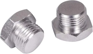 2pcs 18mm M18x1.5 O2 Sensor Port Plug Bung for Exhaust, Wideband, & Lambda - Picture 1 of 1