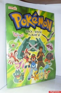 ALBUM FIGURINE STICKERS VUOTO POKEMON STICK-STACK - ALBUM 2 - NUOVO E SIGILLATO - Imagen 1 de 2