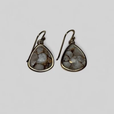 Brincos pendurados de prata esterlina 925 com matriz mista Barse - Imagem 1 de 4