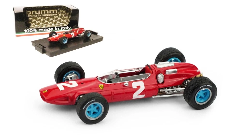 Brumm R290 Ferrari 158 Italian GP 1964 - John Surtees World Champion 1/43 Scale - Image 1 of 1