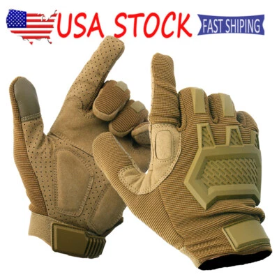 Guantes militares para articulaciones duras deportes al aire libre dedos completos guantes con pantalla táctil Foto 1 de 4