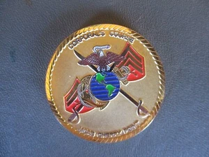 USMC MCAS Cherry Point Corporal’s Course Challenge Coin - Picture 1 of 9
