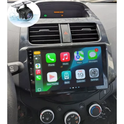 4+64G Car Stereo Radio Android 12 Carplay GPS Navi For 2013-2015 Chevrolet Spark — 第 1/4 张图片