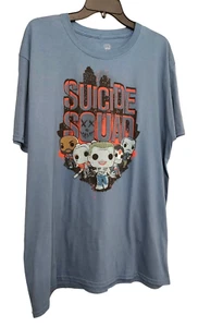 POP! Tees Suicide Squad Grafik T-Shirt Kurzarm 100% Baumwolle Größe XL - Bild 1 von 7