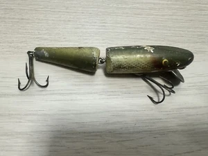 Vintage Paw Paw Jointed Minnow Lure 4 1/2" - Picture 1 of 12