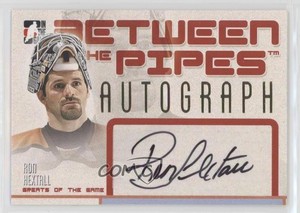 2006-07 ITG Between the Pipes Auto Ron Hextall #A-RH Auto