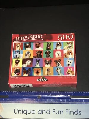 New Puzzlebug Puzzle 20 Happy Dogs - Image 1 of 4