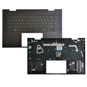 New For HP ENVY X360 15M-ES 15-EU 15M-EU Palmrest Backlit Keyboard US M45489-001 - Picture 1 of 6