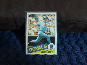 George Brett 1985 Topps Card 100. Royals